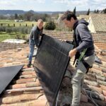 Installation "ensemble" de panneaux photovoltaïques